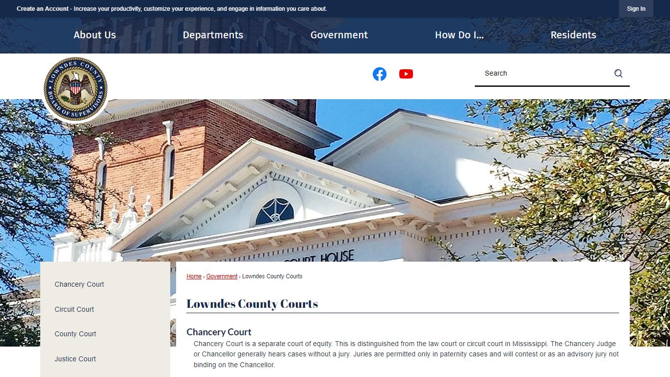 Lowndes County Courts | Lowndes County, MS